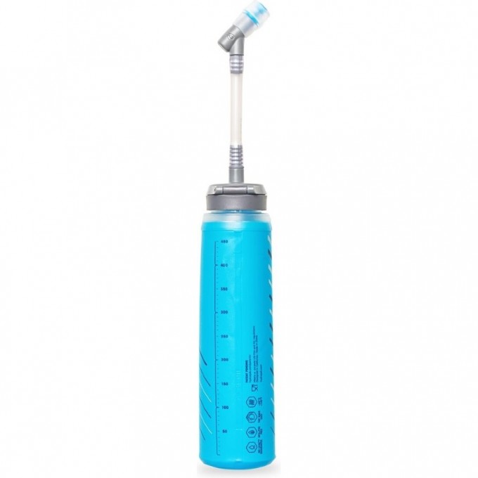 Мягкая бутылка для воды HYDRAPAK ULTRAFLASK SPEED с трубкой 0,5L голубая AH154