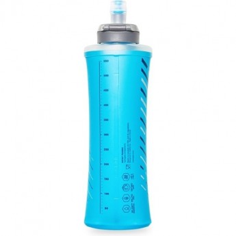 Мягкая бутылка для воды HYDRAPAK ULTRAFLASK SPEED с трубкой 0,6L голубая