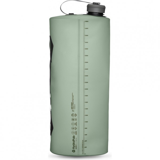 Мягкая канистра для воды HYDRAPAK SEEKER 4L () зеленая A828S